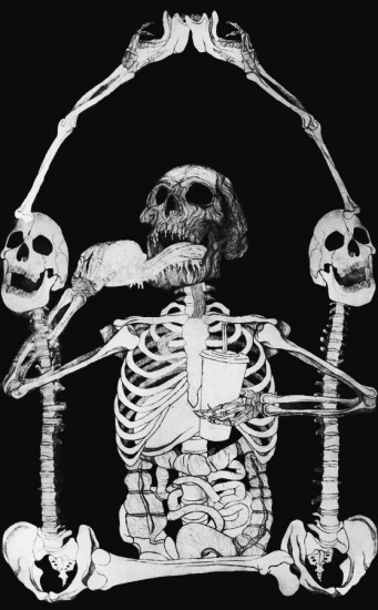 Gluttony | intaglio | 60x100 cm